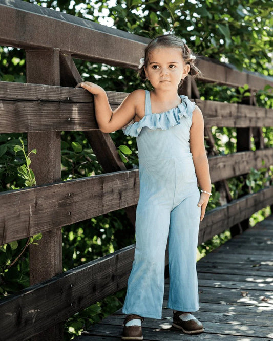 Jasmine Jumpsuit-Tiffany Blue