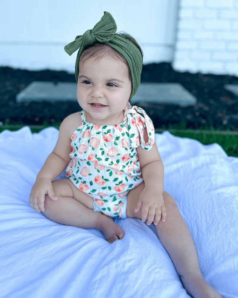 Kimora Romper-Just Peachy
