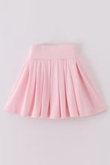 Pink Pleats Active Skort