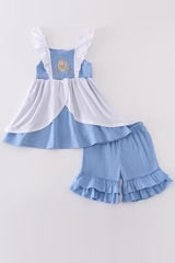 Cinderella Smocked Set