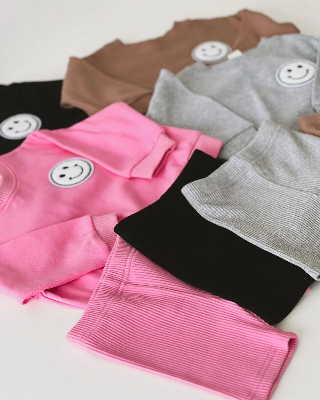 Biker Short Set-Pink