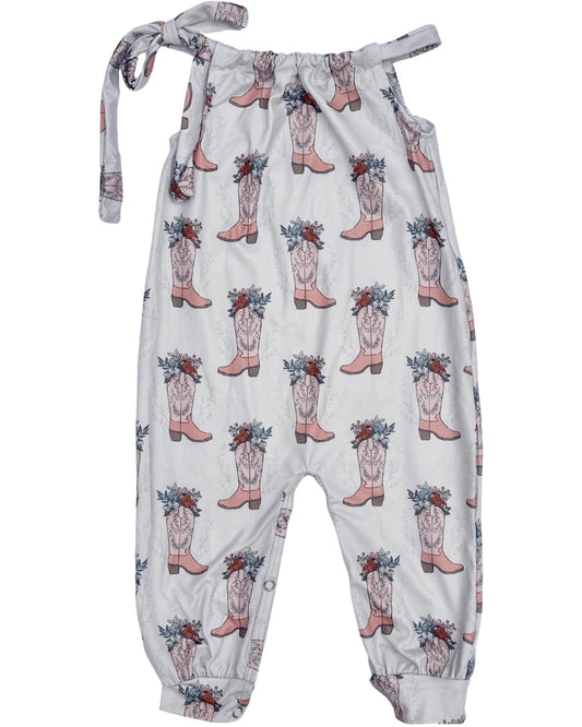 Addison Jumpsuit-Cowgirl Boot