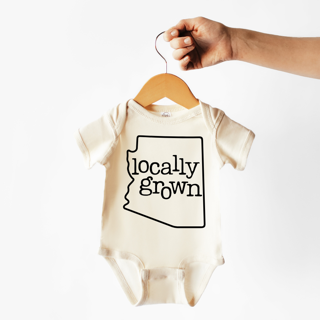 Arizona | 100% Cotton Baby Bodysuit or Tee