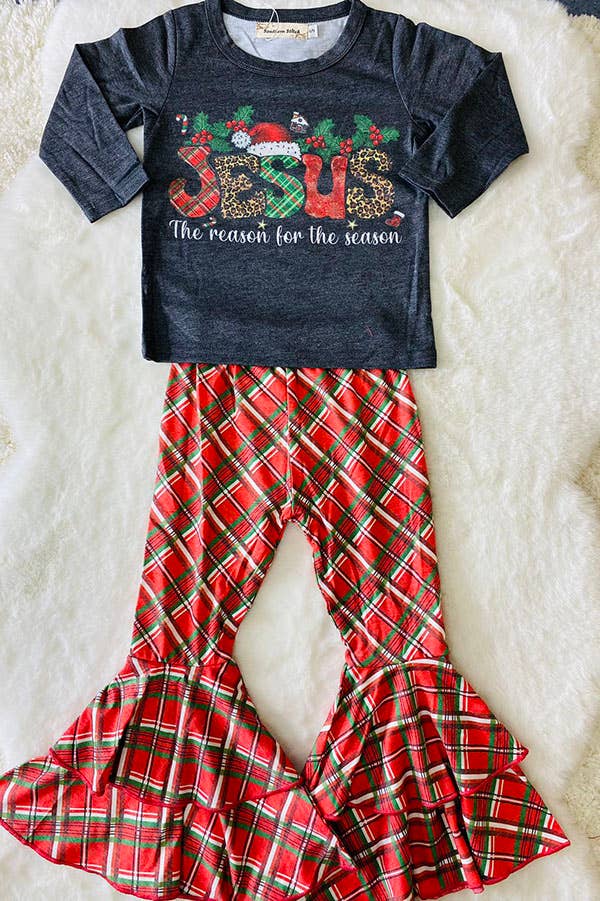 "JESUS, the resaon for the season" top pant set