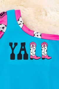 Y’all  Cowgirl Onsie
