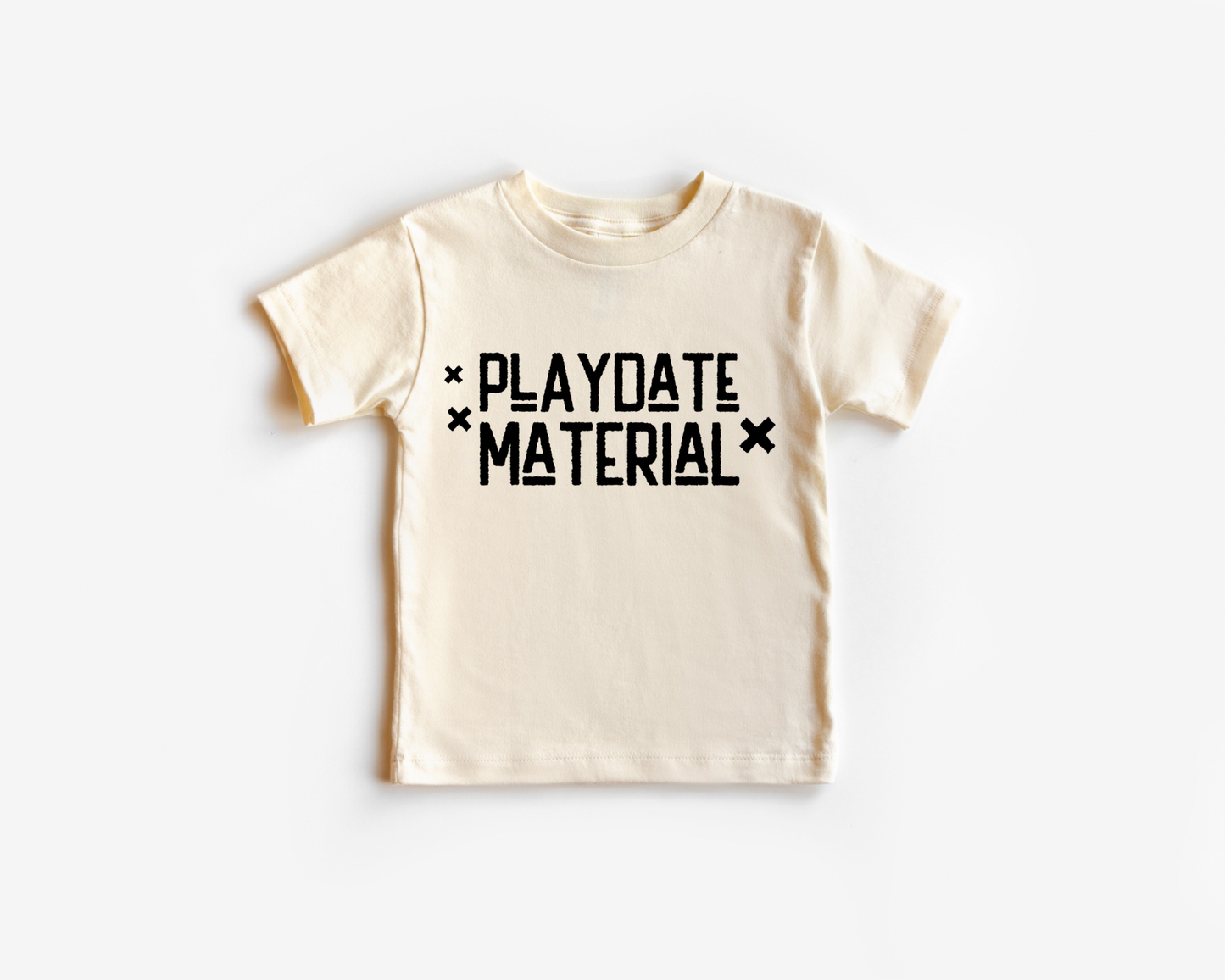Playdate Material | 100% Cotton Baby Bodysuit