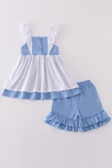 Cinderella Smocked Set