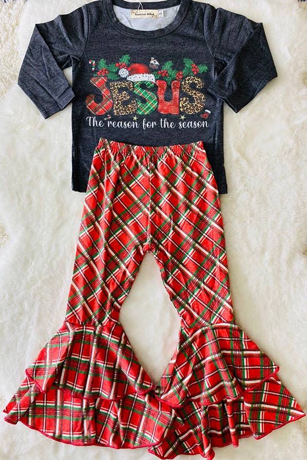 "JESUS, the resaon for the season" top pant set